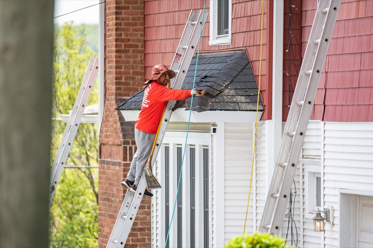 Roof Repair — Rail Roofing Group job site photo